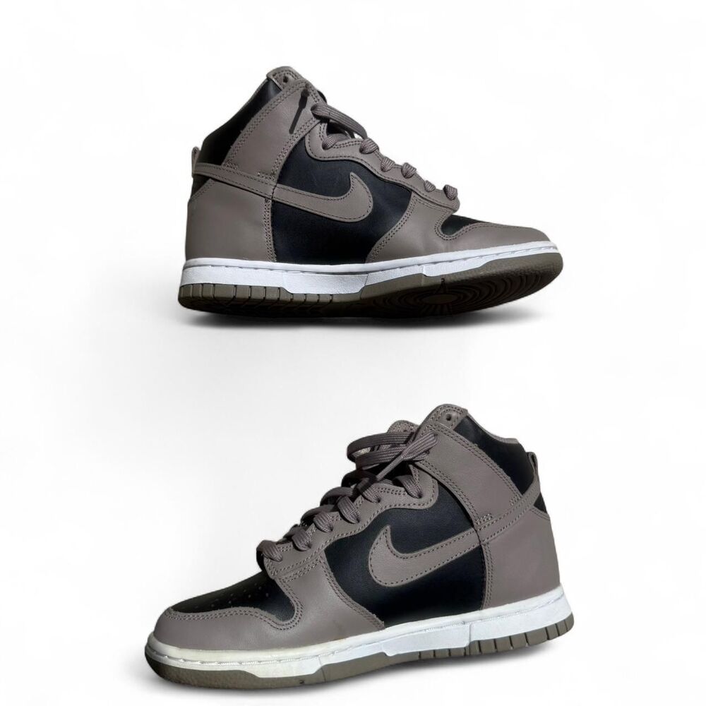 Nike Women's Grey and Brown Trainers